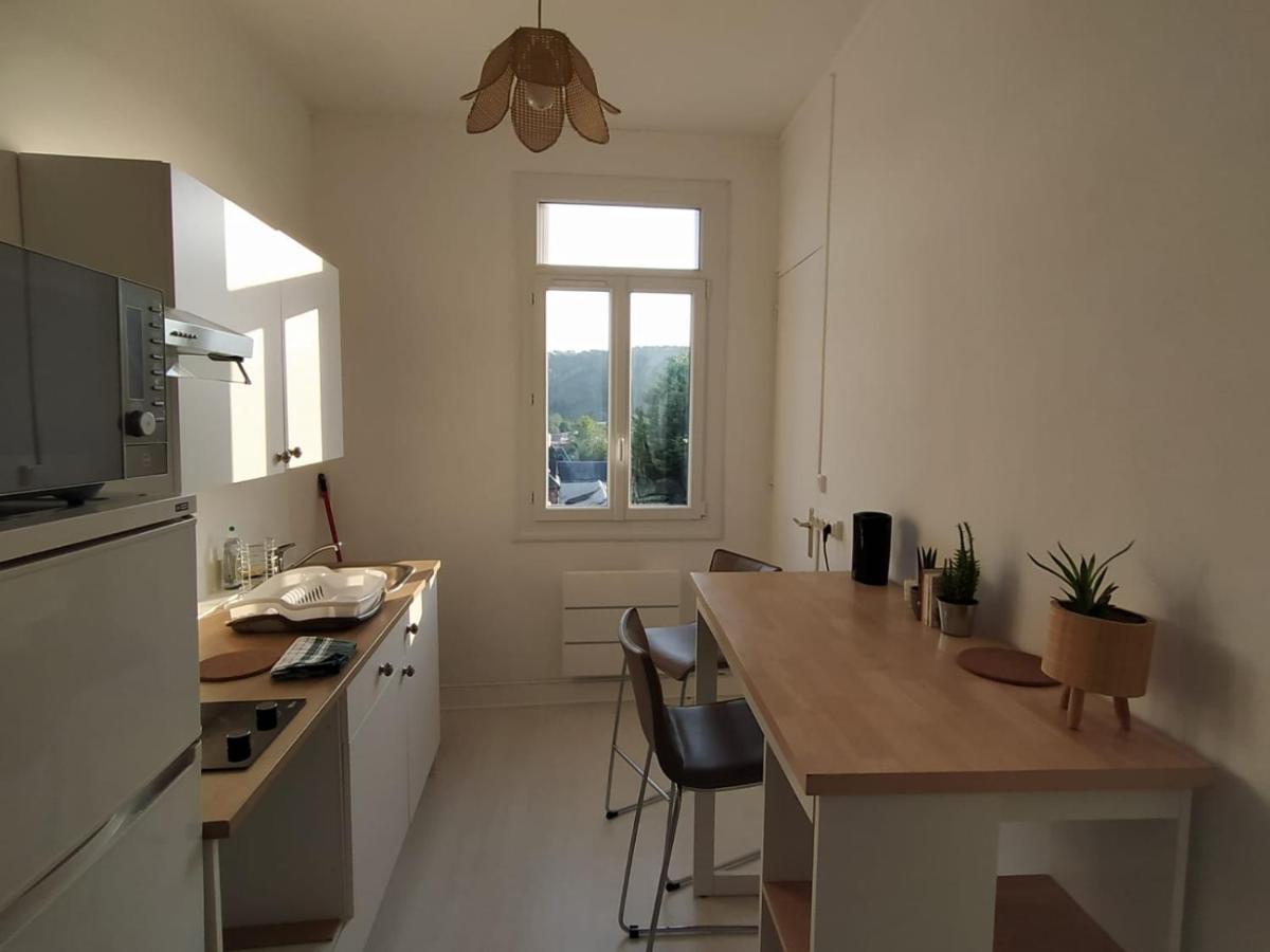 Deville-les-Rouen Le Nid Normand Avec Terrasse - Stationnement Facile Et Gratuit - 5 Min Seine 아파트 외부 사진