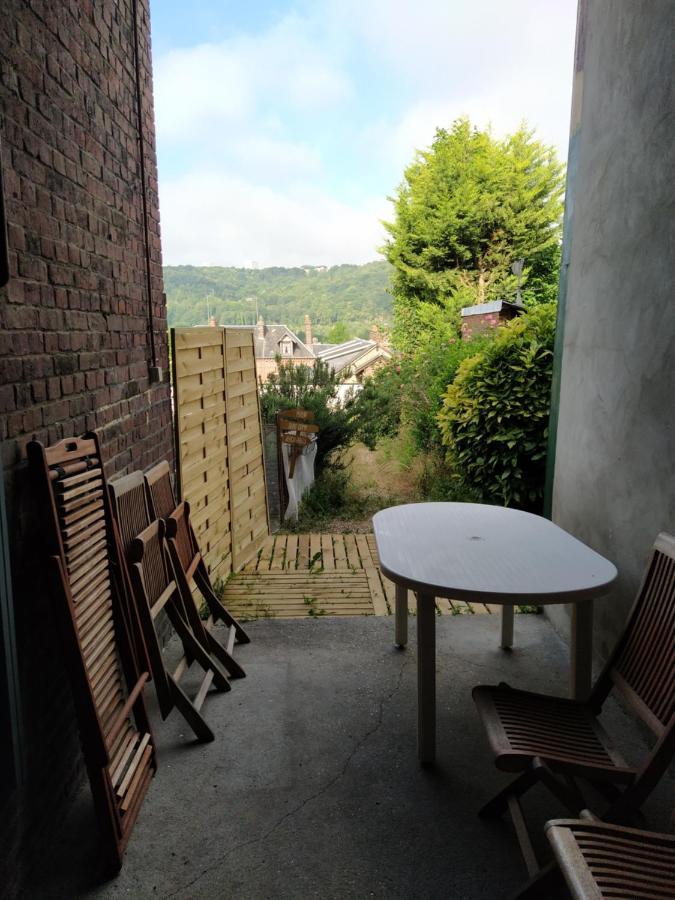 Deville-les-Rouen Le Nid Normand Avec Terrasse - Stationnement Facile Et Gratuit - 5 Min Seine 아파트 외부 사진